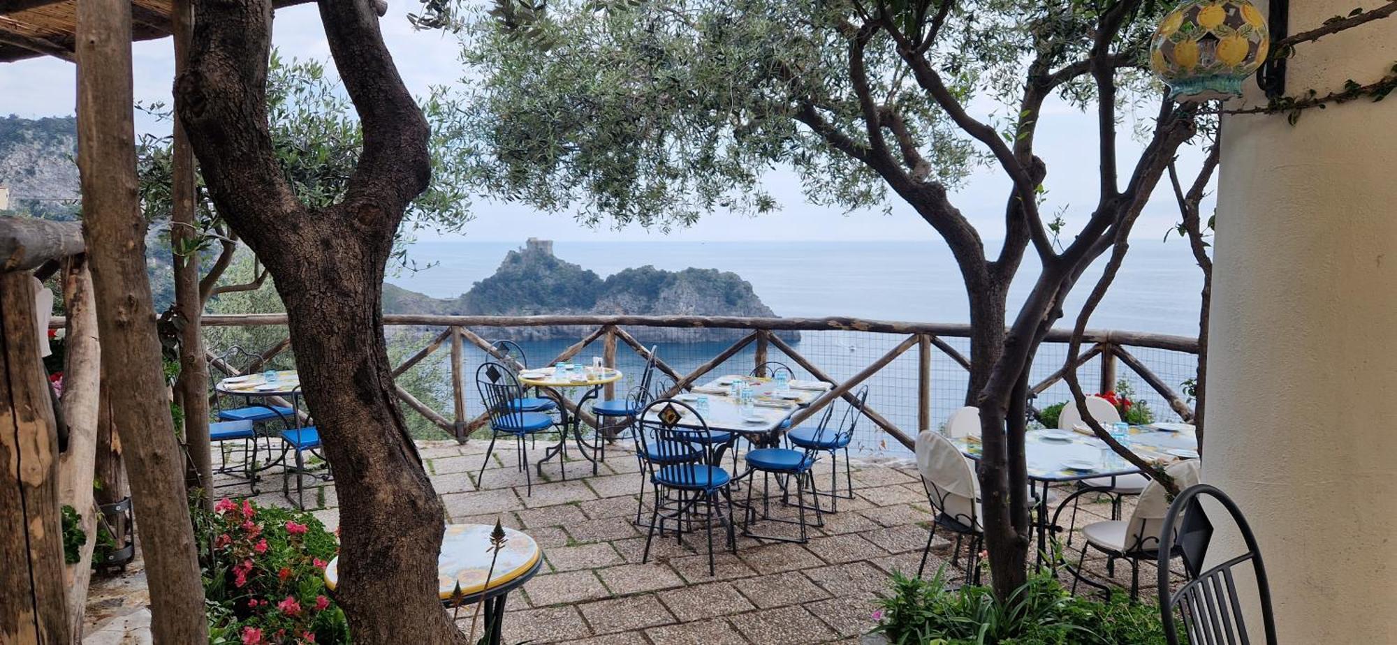 Albergo La Conca Azzurra Conca dei Marini Luaran gambar